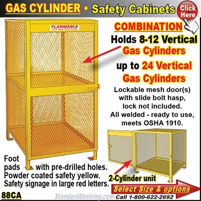 Vertical Gas-Cylinder Cabinet
