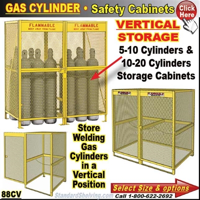 VERTICAL Gas-Cylinder Cabinet