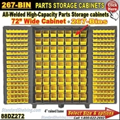 88DZ272 / 267-Bin Heavy-Duty Storage Cabinet