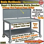 88MR / PegBoard Mobile WorkBenches