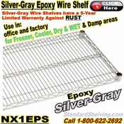 Silver Epoxy Wire Shelves / NX1EPS