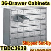 36-Drawer Steel Parts Cabinets / TBDC3639