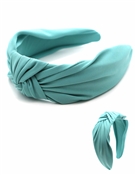 Mint Soft Textured Fabric Headband, Very Popular!