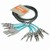 Hosa Tech CSS 801 PRO Balanced Eight Channel Male TRS 1/4" Phone to Male TRS 1/4" Phone Snake Cable- 3.28 ft. (1m)
