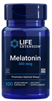 Melatonin (300 mcg, 100 vegetarian capsules)