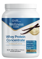 Wellness CodeÂ® Whey Protein Concentrate (Vanilla) (500 grams)