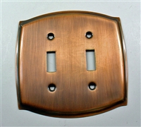 Round Double Switch Plate