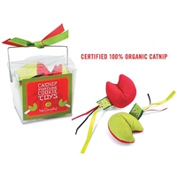 Up Country Christmas Fortune Cookie Catnip Toys
