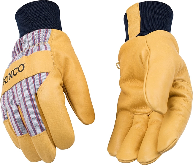 Kinco 1927KW Lined Grain Pigskin Leather Palm Gloves