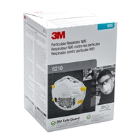 3M 8210 N95 Disposable Particulate Respirator