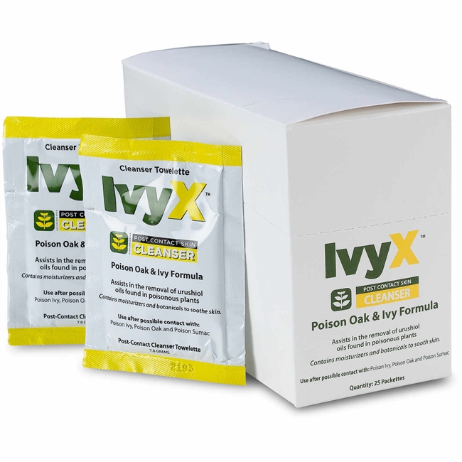 CoreTex 84640 IvyX Post-Contact Towelettes