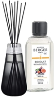 Bouquet Diffuser Amphora Black Gift with 200ml Sweet Fig