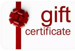 Are you looking for a gift this Holiday Season for someone that is difficult to shop for? Well, Gift Certificate may just be the answer! Convenient and versatile, a gift certificate allows the recipient to shop for what they want and when they want.