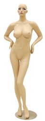 Full Body Female Mannequin in Fleshtone