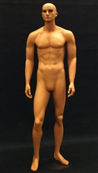 Tanned Realistic Athletic Male Mannequin