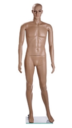 Realistic Male Fleshtone Full Size Mannequin