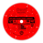 Freud LU96R012 12" Diameter X 96T Coated Thin Kerf Carbide-Tipped Double Sided Laminate Saw Blade Wi