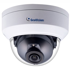 Geovision GV-TDR4803-2F AI 4MP 2.8mm H.265 Super Low Lux WDR Pro IR Mini Fixed Rugged IP Dome