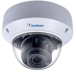 Geovision GV-TVD8810 AI 8MP H.265 4.3x Zoom Super Low Lux WDR Pro IR Vandal Proof IP Dome
