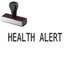 Health Alert Medical Rubber Stamp