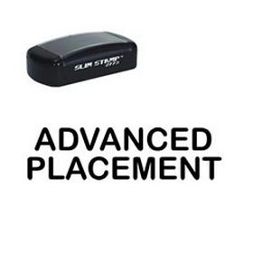 Pre-Inked Advanced Placement Stamp