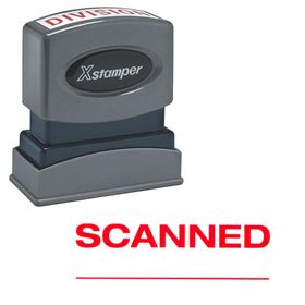 Scanned Xstamper Stock Stamp