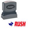 Two-color Rush Xstamper Stock Stamp