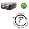 Slim Pre-Ink Viner Hand Personal Rubber Initial Stamp