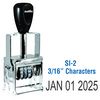 Self Inking Date Stamp 3/16 Characters
