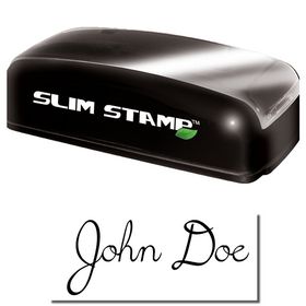 Slim Pre-Inked Signature Stamp