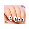The Beatles with Names Assorted Set of 20 Waterslide Nail Decals