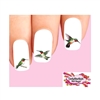 Ruby Throated Hummingbird Assorted Set of 20 Waterslide Nail Decals