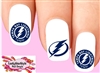 Tampa Bay Lightning Hockey Assorted Set of 20 Waterslide Nail Decals