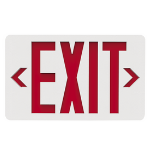 Halco, Evade Series, Exit/Emergency Light, 2.3 Watt, 90 Minute, Red Letters- View Product