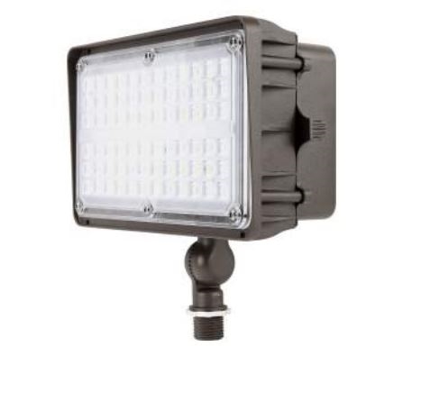 LED Lighting Wholesale Inc. 60W LED Flood Light | Choose Knuckle or Trunnion Mount, 5000K, 120-277V | FLOOD0860W27V50K