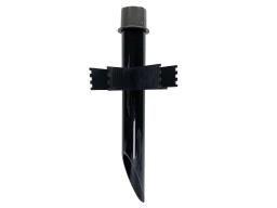 MaxLite, Outdoor Ground Stake, 21 Inch, Black PVC, Bronze Die-Cast Cap,  Hardware Included, GROUNDSTAKE- View Product