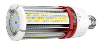 Keystone Technologies 27W HID Replacement LED Corn Lamp | Wattage Selectable (18W/22W/27W), Color Selectable (3000K/4000K/5000K), E26 Base | KT-LED27PSHID-E26-8CSB-D