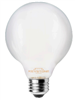 Keystone Technologies, Decorative, LED G25 Globe Bulb, 5.5 Watt, E26 Base, Frosted, 90CRI, KT-LED5.5FG25-E26-9xx-F-View Product