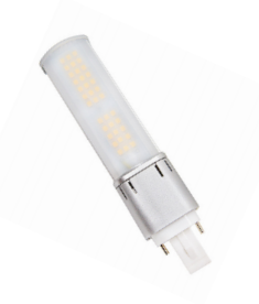 Light Efficient Design, 2-Pin LED PL Lamp | 7W (13W CFL Equivalent), GX23-2 Base, 4000K, Ballast Compatible & Bypass | LED-7312-40K-G3