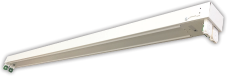Halco, LED T8 Lamp Ready Linear Fixture | 8Ft, Pre-Wired, Holds 4 Lamps, Ballast Bypass, Double End Wiring | LRS-8-4L-T8DE