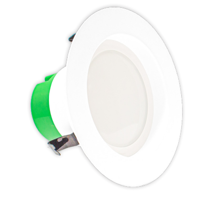 WestGate 4" Recessed Can-Trim LED Light | 8W, Mult-CCT, 120V, TRIAC Dimming | RDL4-MCT5-WP
