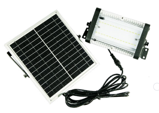 SOLTECH, COSMO Series, Indoor/Outdoor Solar Flood Light, 20 Watt, 4000K, Wall Mount-View Product