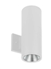 WestGate 4" LED Up/Down Cylinder Light | 4", 20W, Multi-CCT, White Finish | WMC-UDL-MCT-WH-DT