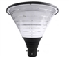 Hourglass LED Post Top Light | 100 Watts, 5000K | WSD-HPT10W27-50K-B