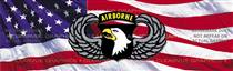 101st Airborne Wings Military Rear Window Graphic