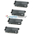 Premium Compatible Brother TN-450 (TN450) Black Laser Toner Cartridge (Pack of 4)