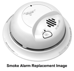 BRK Electronics First Alert SA769 120V AC Hardwire Ionization Smoke Alarm, No Battery Back Up