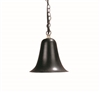 Focus Industries  3W OMNI LED, 4.5 " Aluminum Hanging bell, Jbox, Hunter Texture Finish