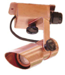 Focus Industries SL-26-COP 12V Spun Copper Adjustable Surface Light, Copper Finish
