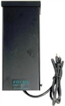 Focus Industries WT-12-120MV 120W Multi-Voltage Weatherproof Transformer, Single Circuit, Black Finish